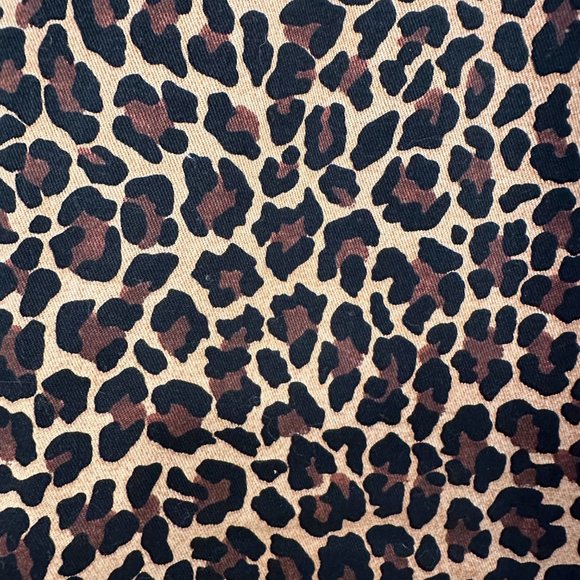 J. Crew Cotton Pencil Skirt in Leopard Size 4 - Picture 6 of 6